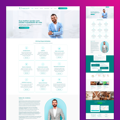 template elementor site empresarial