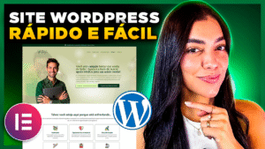 COmo criar um site com wordpress rapido e facil com template